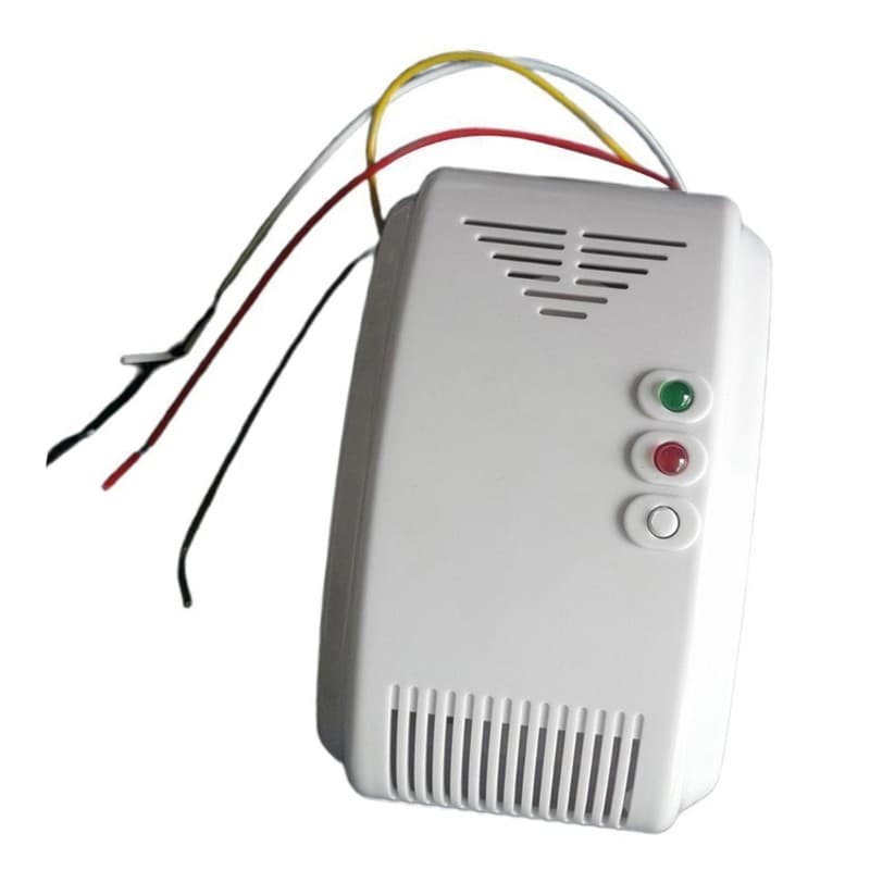 Li * 12V Detector Vazamento Gás Natural Alarme Sensibilidade Testador Para Motorhome Segurança Veícu