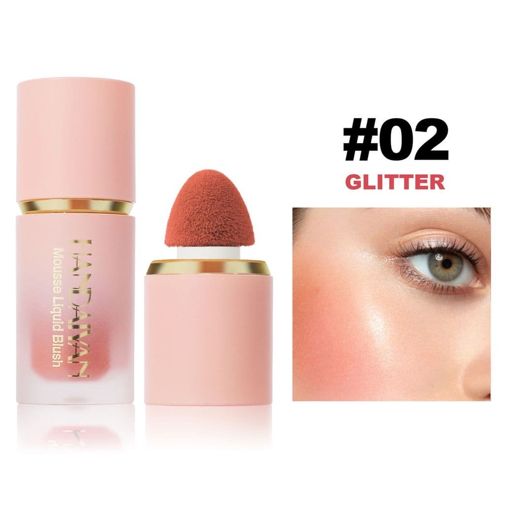 Líquido preguiçoso Blush expansão Natural rosado sombra fosco reparação Rouge feminino Facial barato estudante brilho