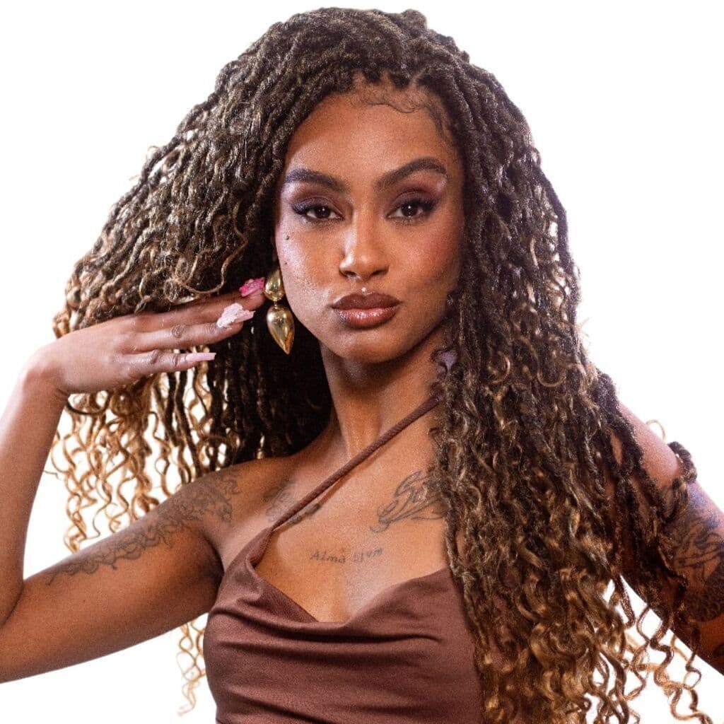 Cabelo Sintético Crochet Lady Faux Locs 60cm