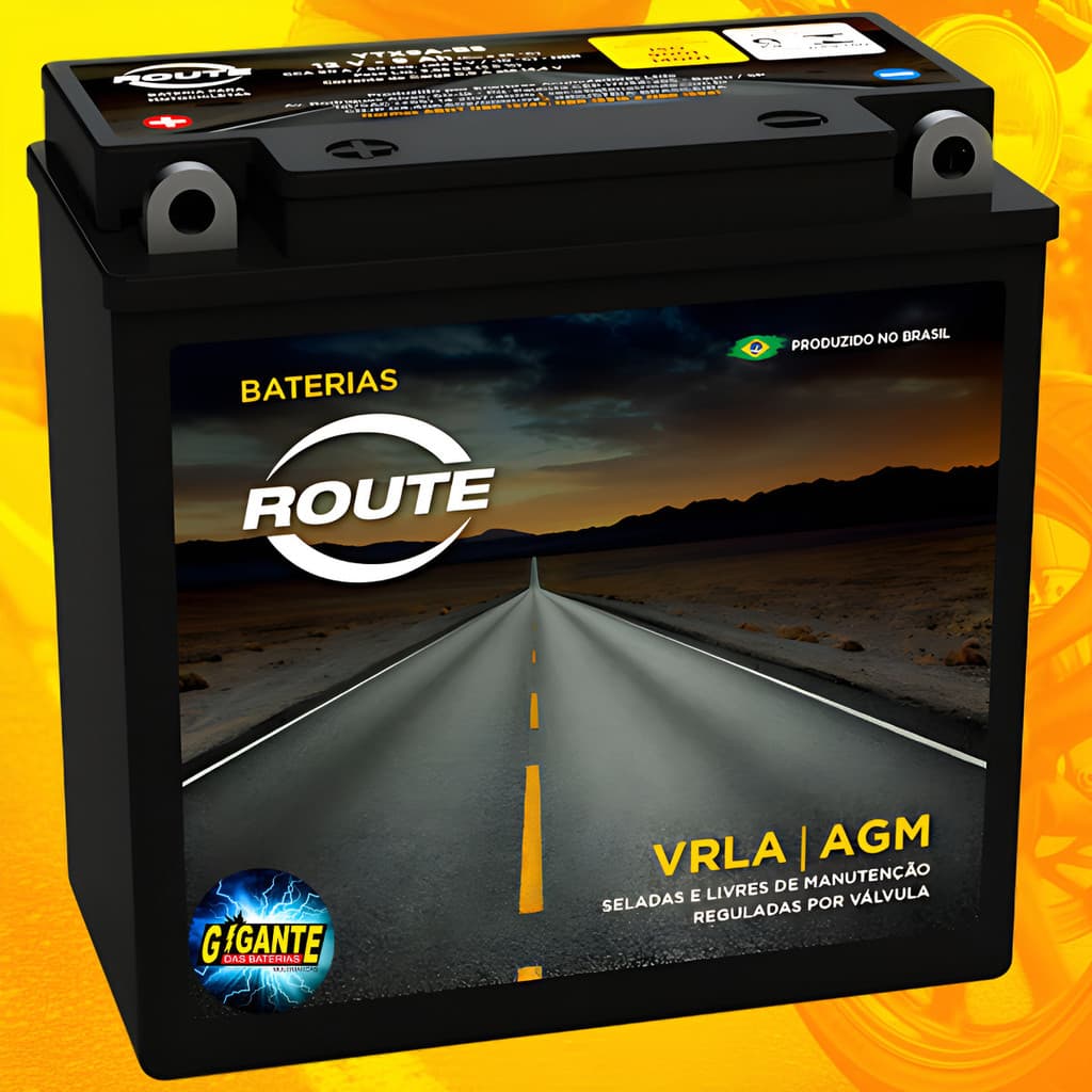 Bateria Moto Yes Intruder Gsr 125 150 Route Ytx9abs 12V 9ah Ytx9a-bs AGM Selada