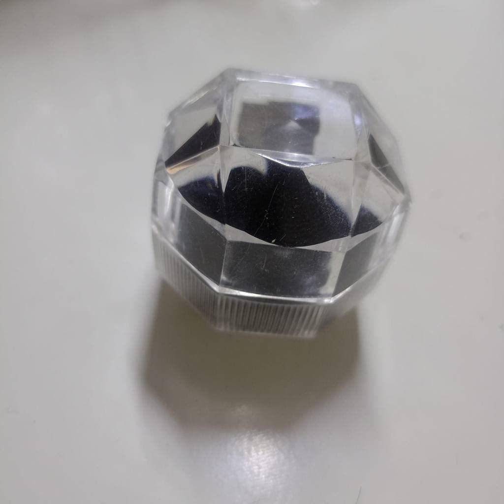 Kit 10 Caixinhas Porta Anel Estojo Porta Joia Acrílico Cristal