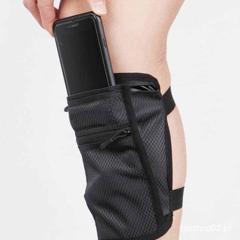 Novo Estilo de Bolsa de Panturrilha Esportiva para Entusiastas Militares, Bolsa de Perna para Telefone, Mini Bolsa Tátic