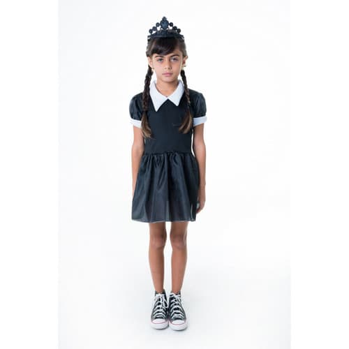 Kit Infantil Fantasia Princesa Bruxinha - G - Exclusivo