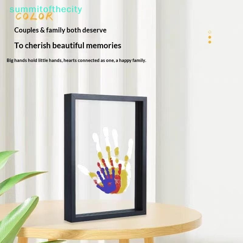 Conjunto De Moldura Para Foto Com Impressão Manual De Família , 1 , Faça Você Mesmo , De Madeira , Kit De Porta-Retratos