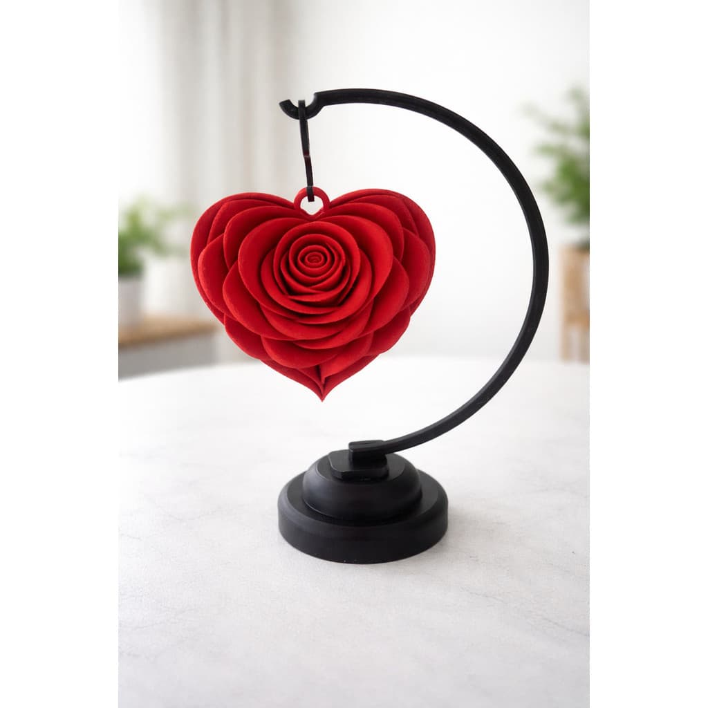 Coração Rosa Dia Das Mães/namorados Decoração Presente Forma