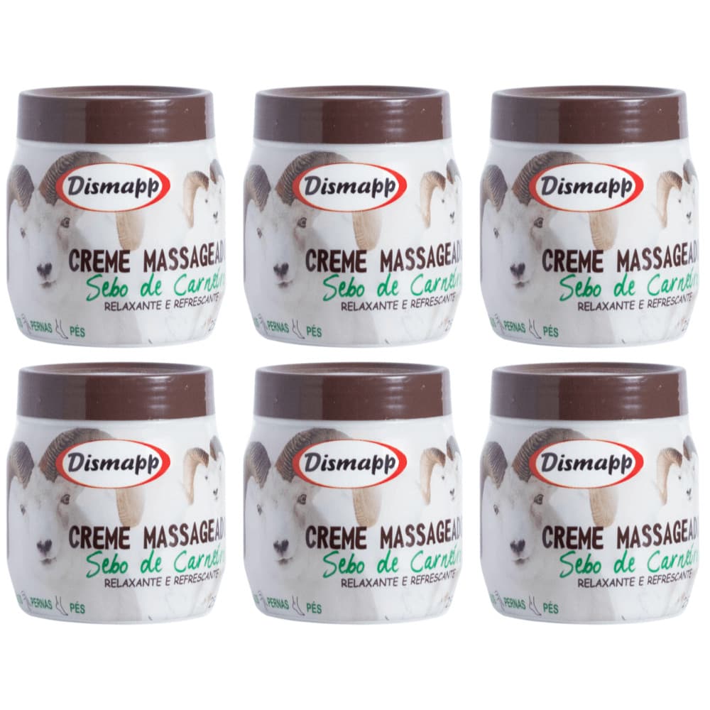 Kit 6 Cremes Sebo de Carneiro