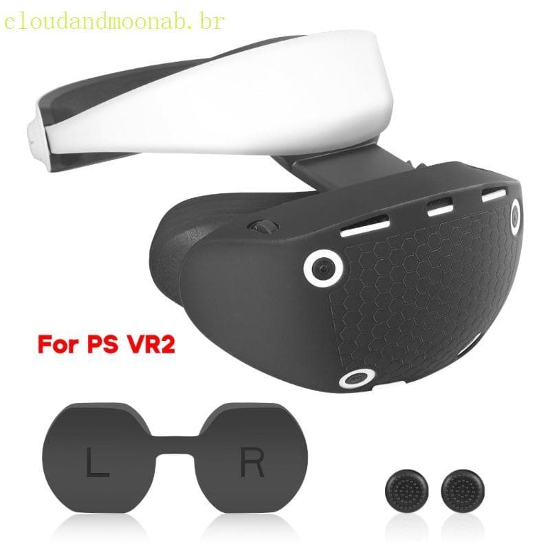 CLO Capa Fone Ouvido Anti-Lançamento Tampas Lente Macia Para VR2