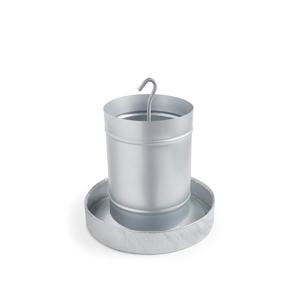 Comedouro Tubular para Frango de Chapa Galvanizada  5KG