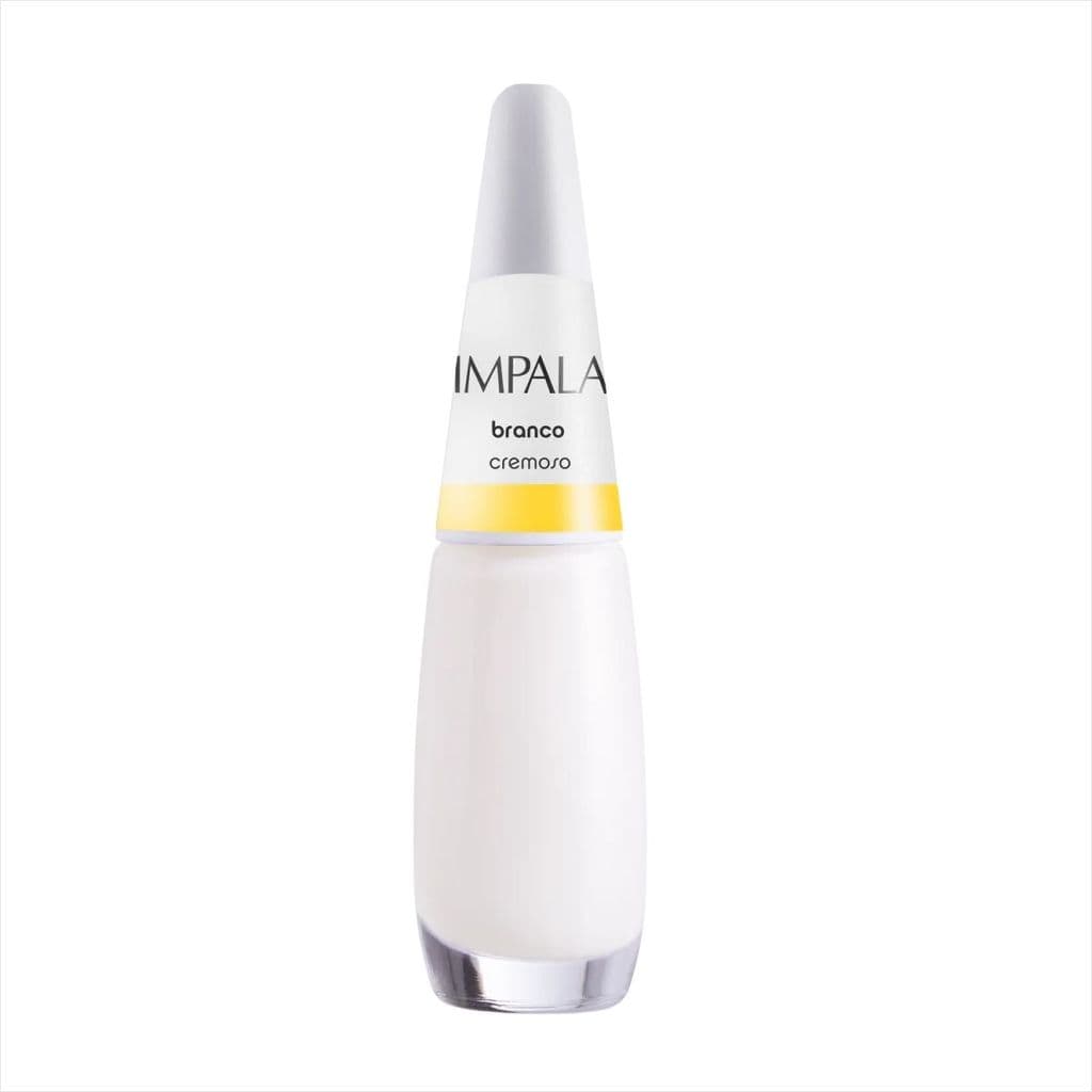 Impala Esmalte A Cor da Moda Cremoso Branco 7,5ml