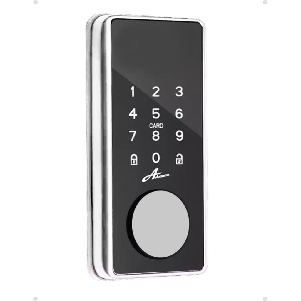 Fechadura Eletronica Advance 5100A Abertura Com Senha Cartão Preta