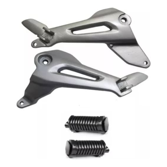 Bacalhau Par + Pedaleiras Titan 150 2004/08 Cor Cinza