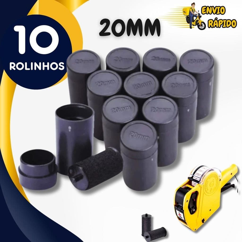 Refil Tinteiro Etiquetadora 20mm Tinta Aplicadora Preço MX5500 Natal MX 5500 PLUS EOS 3300 7700 2212
