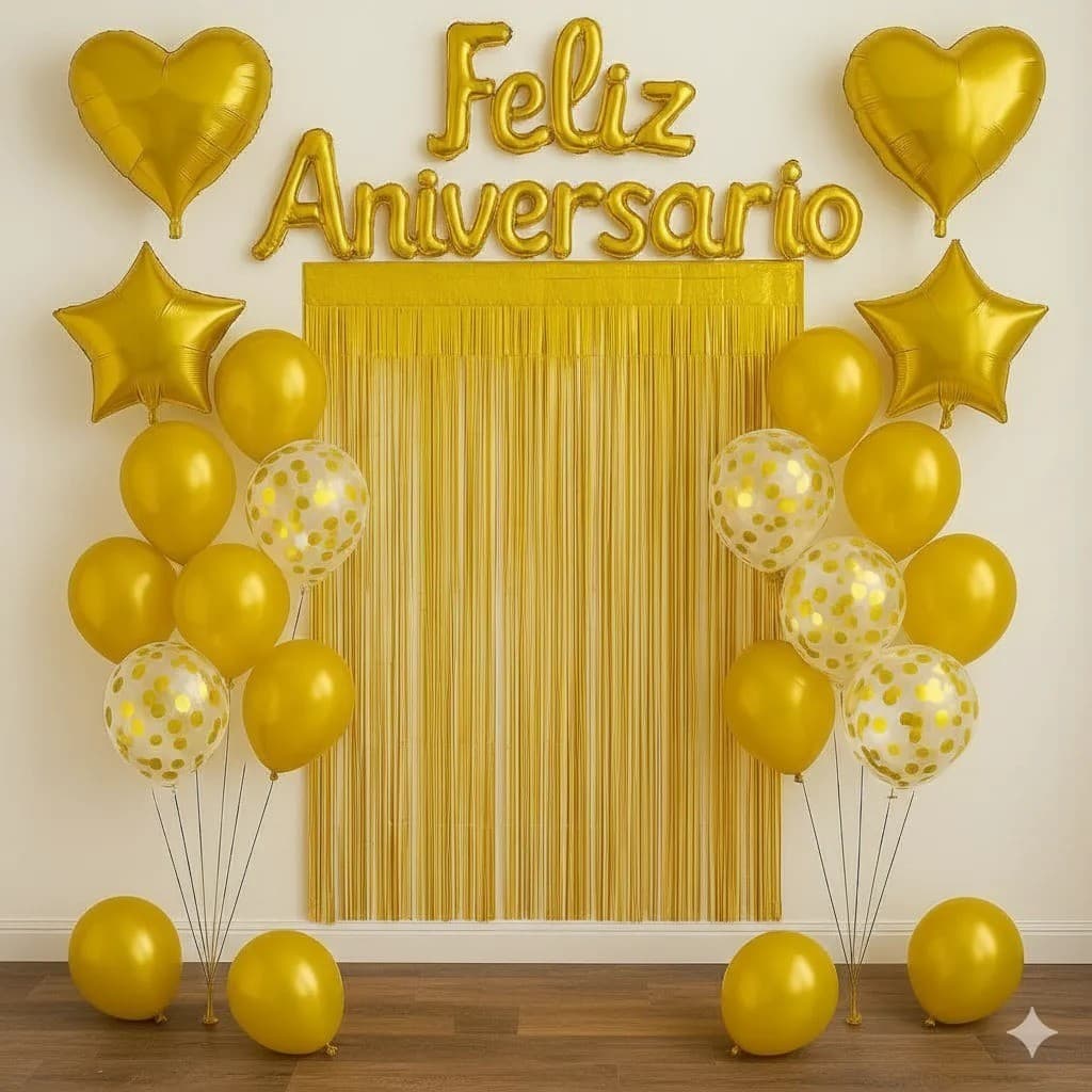 Kit Completo Balão Feliz Aniversário Decoração Festa
