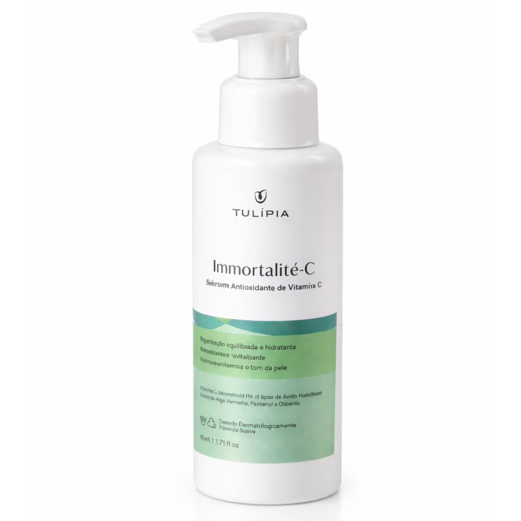 Immortalité-C Sabonete Vitamina C 110ml Limpeza Facial Hidratação Viço Luminosidade e Maciez