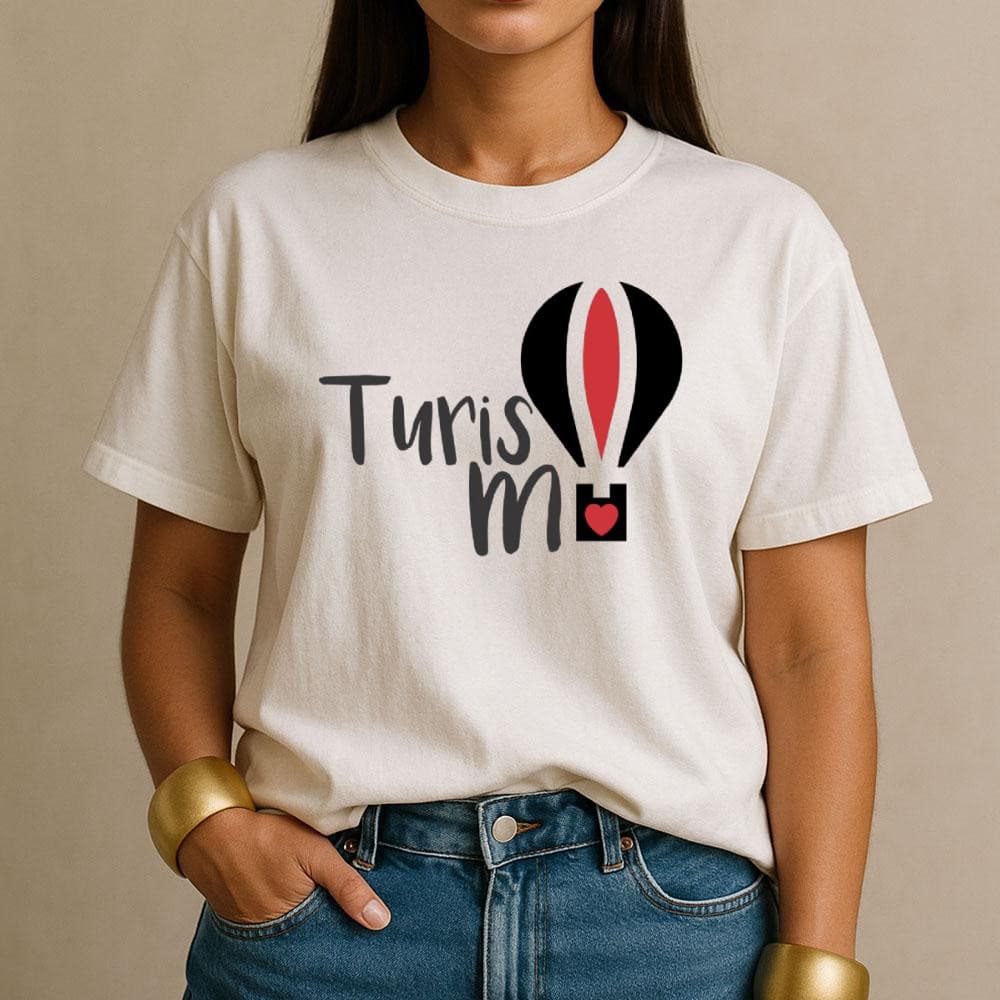 Camiseta Blusa Turismo Estampada para Curso Profissão Algodão Varias Cores T-shirt