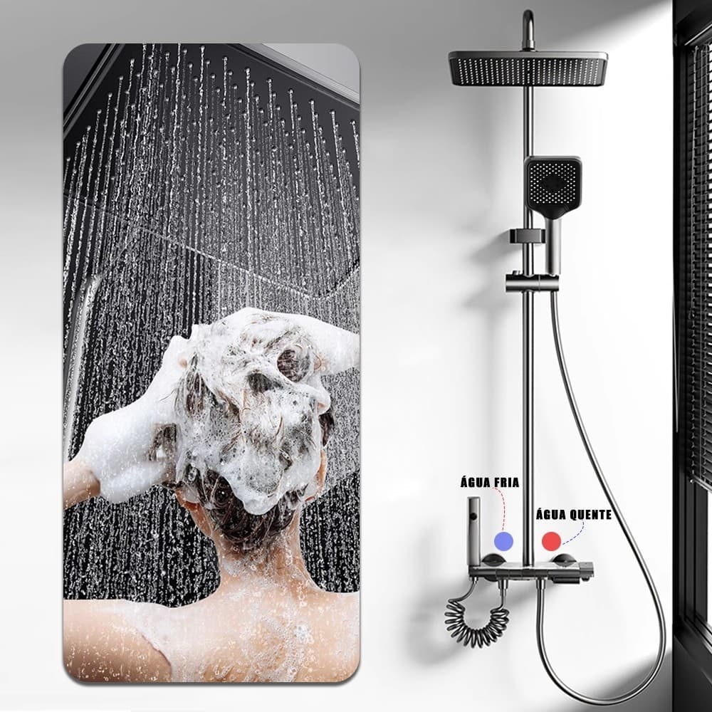 Chuveiro Elétrico 4 Temperaturas Um Moderno , Elegante E Resistente Para Banho Relaxante