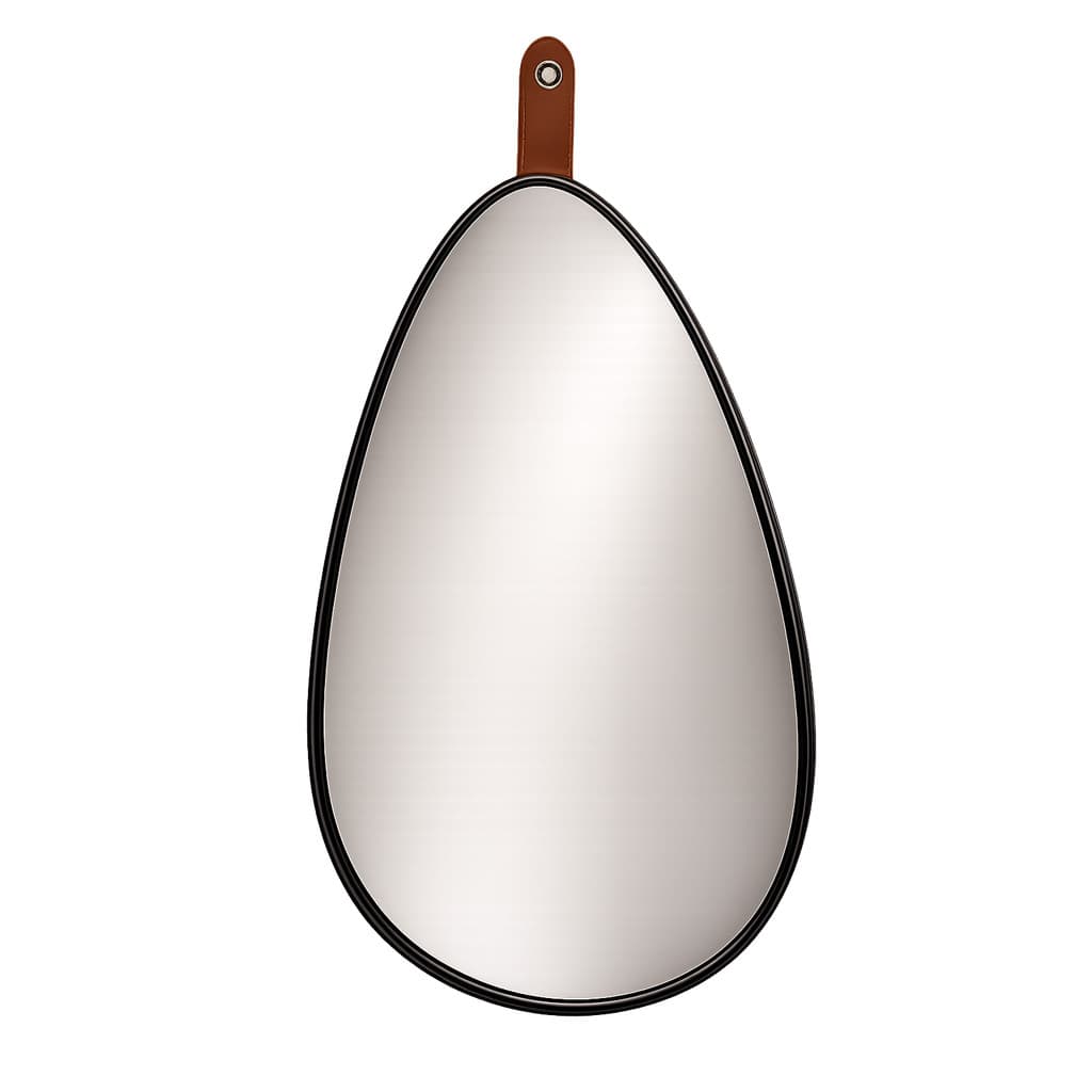 Espelho Moldurado Plástico Modelo Gota 60x40 CM