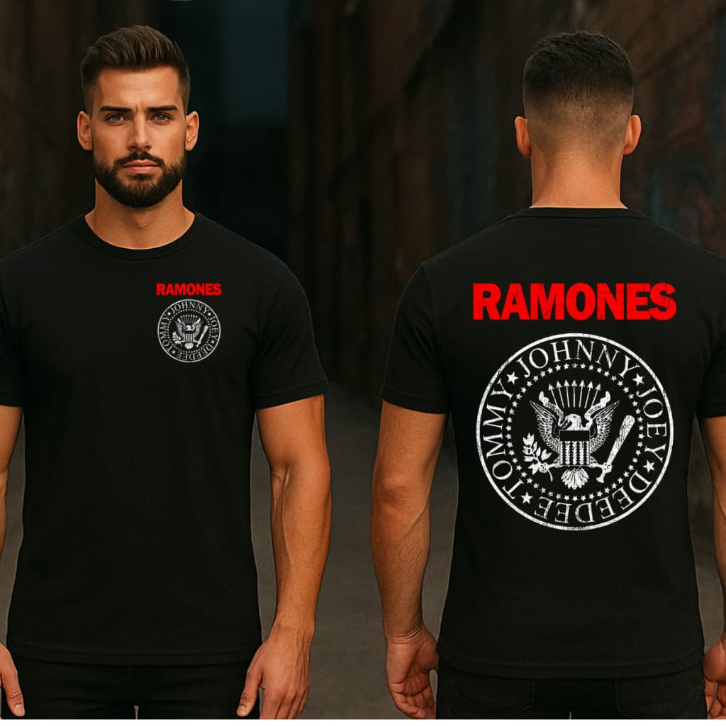 camiseta rock masculina estilo casual leve e respirável presente masculino pronta entrega envio rápido streetwear masc