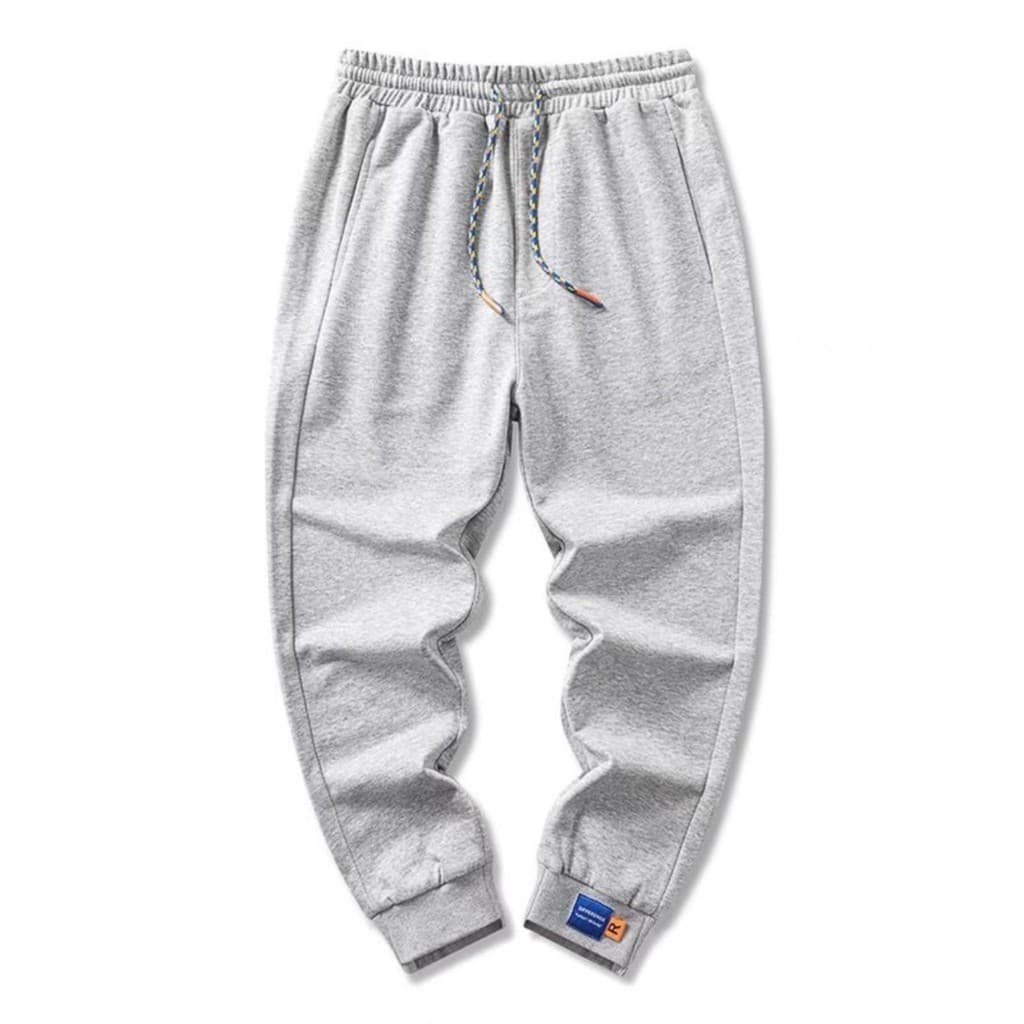 Calças casuais masculinas outono inverno novo estilo solto sweatpants versão coreana na moda All-match Harlan juventude