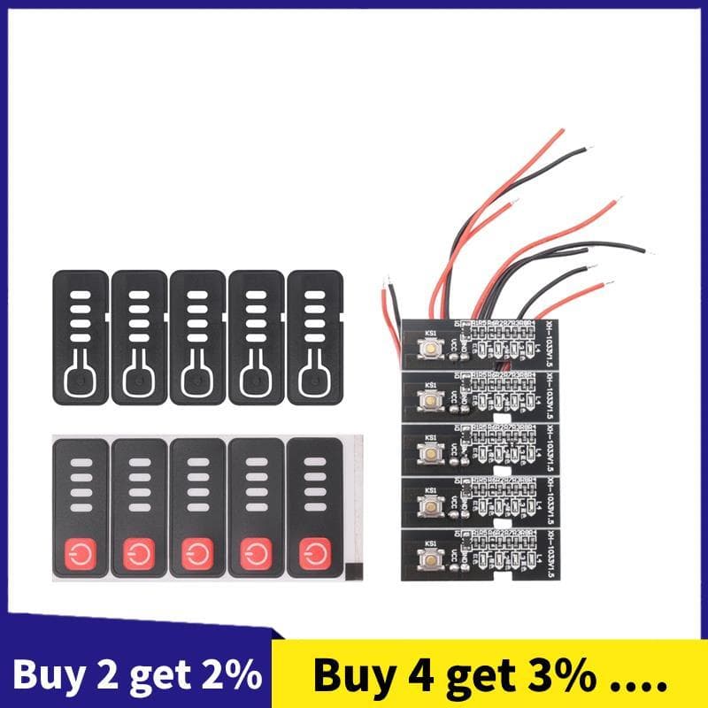 Indicador De Bateria De Broca Elétrica Display LED forMakita 18V/21V Baterias De Lítio 18650 Capacidade Ferramenta Visua