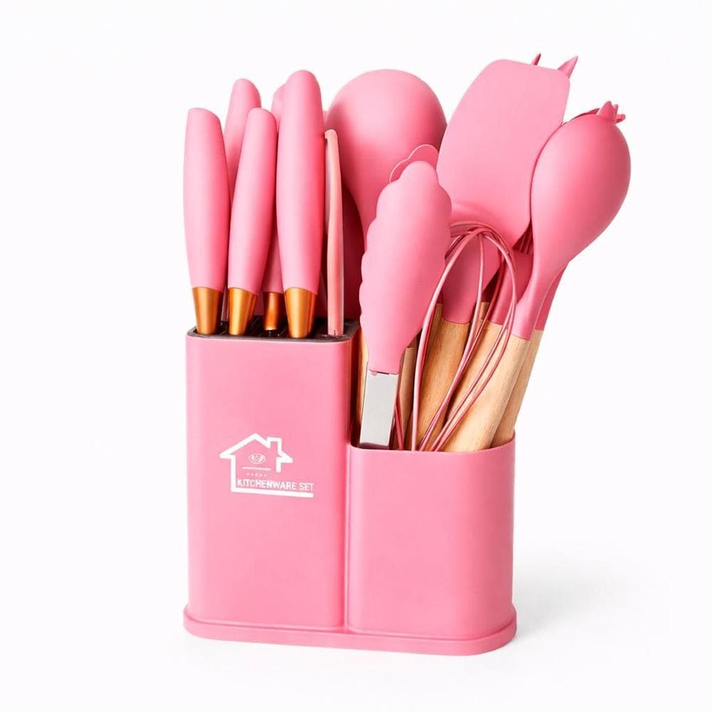 Conjunto Completo de Utensílios para Cozinhar com Organizador - Mil coisas