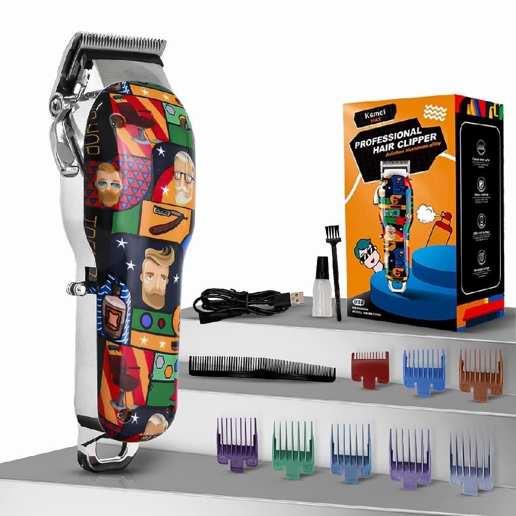 Kemei Max 2092 Máquina De Corte profissional Grafites