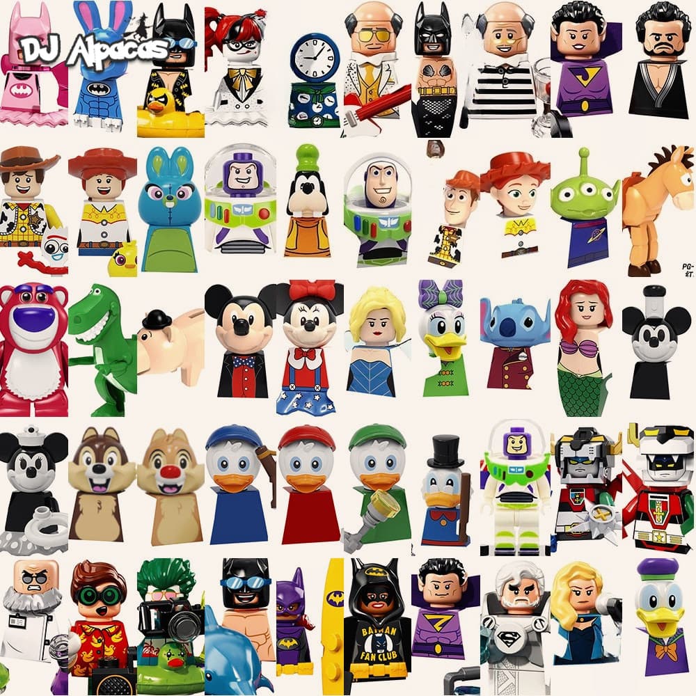 Blocos De Construção Figuras Brinquedo Colecionável PG183 PG129 PG409