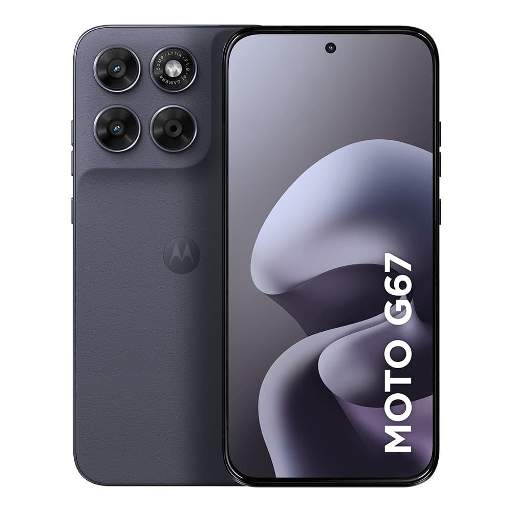 Smartphone Motorola Moto G67 5G 256GB - Chumbo, 12GB (4GB RAM + 8GB RAM Boost), Câmera 50MP, Selfie 32MP e Tela 6,8"