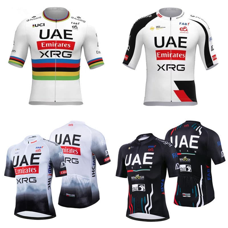 Uae Equipe De Secagem Rápida Camisa Ciclismo Corrida Roupas Verão MTB Bicicleta Uniforme Maillot Ropa Homem Terno