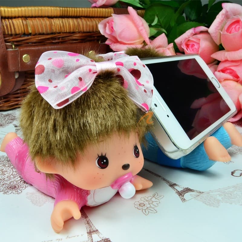 Monchhichi Chaveiro Bonito Brinquedo Boneca Mochila Pingente Amigo