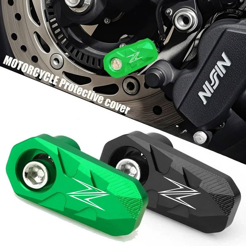 Ou Kawasaki Z900 Z650 Z750 Z400 Z800 Z1000 Ninja 400 650 300 ZX6R ZX10R Roda Traseira Dianteira ABS Sensor Proteção Guar