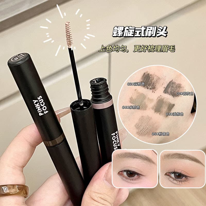 Estilo coreano raso sobrancelha tintura creme de sobrancelha à prova dwaterproof água à prova de suor de longa duração n