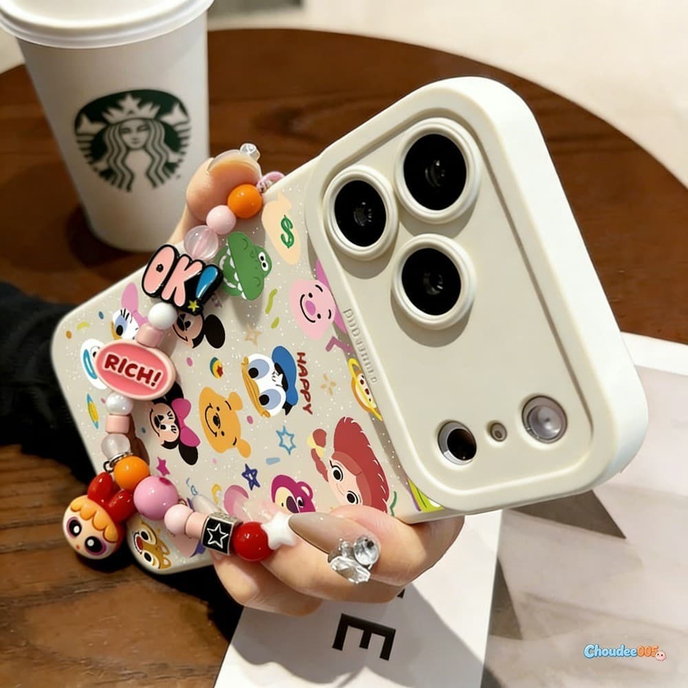 Capa Macia Para iPhone 17 Pro Max 13 11 16 15 14 12 Xs XR 7 8 Plus Diversão Brinquedo História Padrão De Telefone CHOUDE
