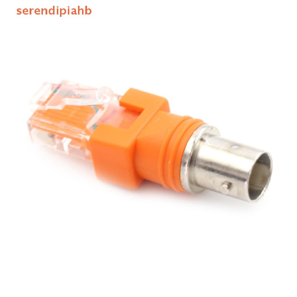 Adaptador coaxial BNC fêmea para RJ45 macho, conector RJ45 RF