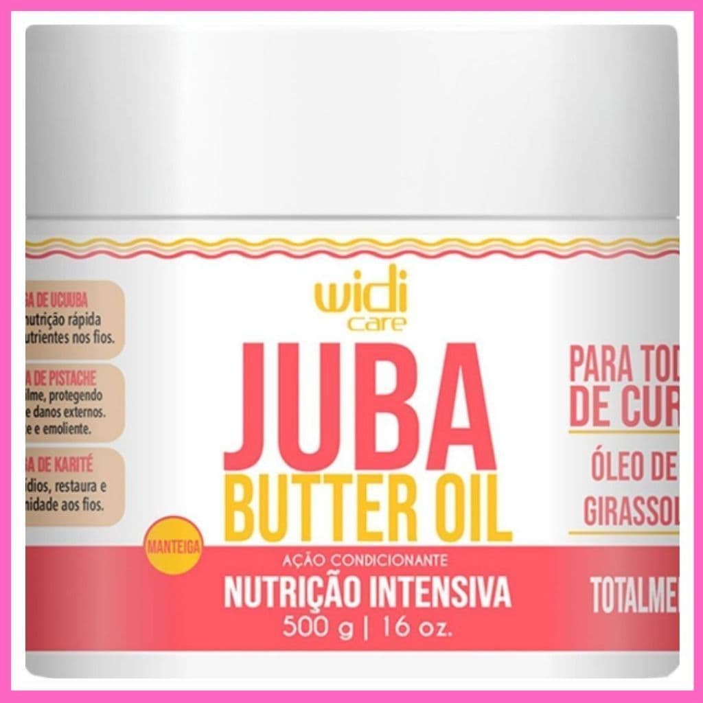 Máscara Juba Butter Oil Widi Care 500g | Nutrição Intensa e Recuperação Profunda