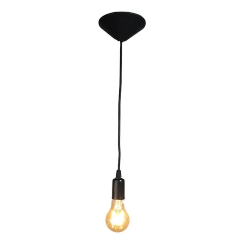 Luminária Pendente Vintage Para Ambientes Elegantes Retro