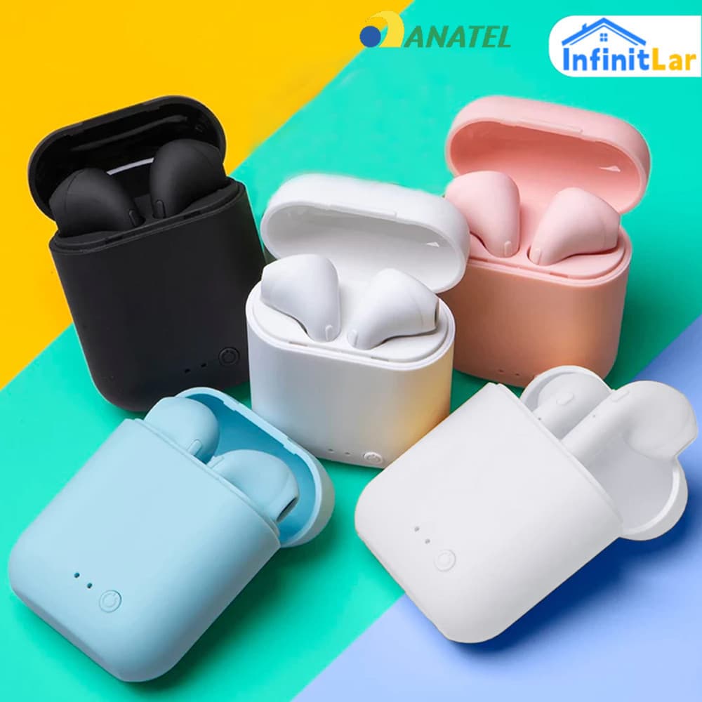 Adequado para fone de ouvido Bluetooth sem fio para telefone esportivo i12