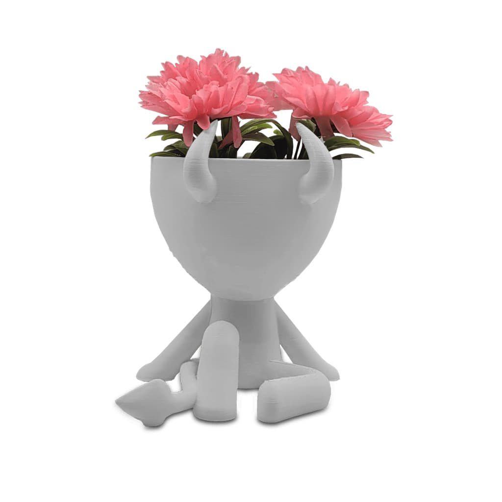 Robert Plant (Bob) Capetinha Sentado - Vaso Decorativo
