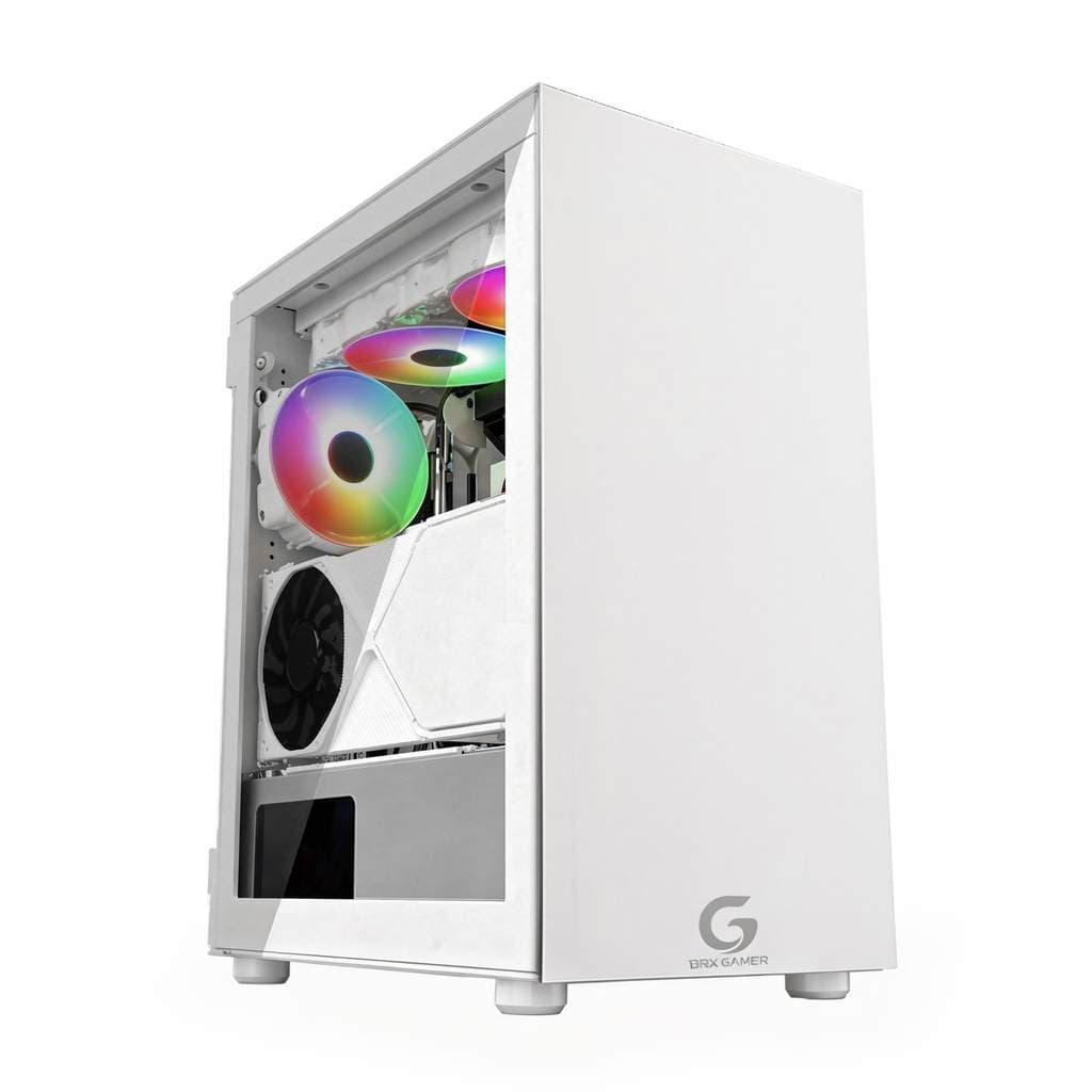 Gabinete Gamer Brx Blazer White Ca-035
