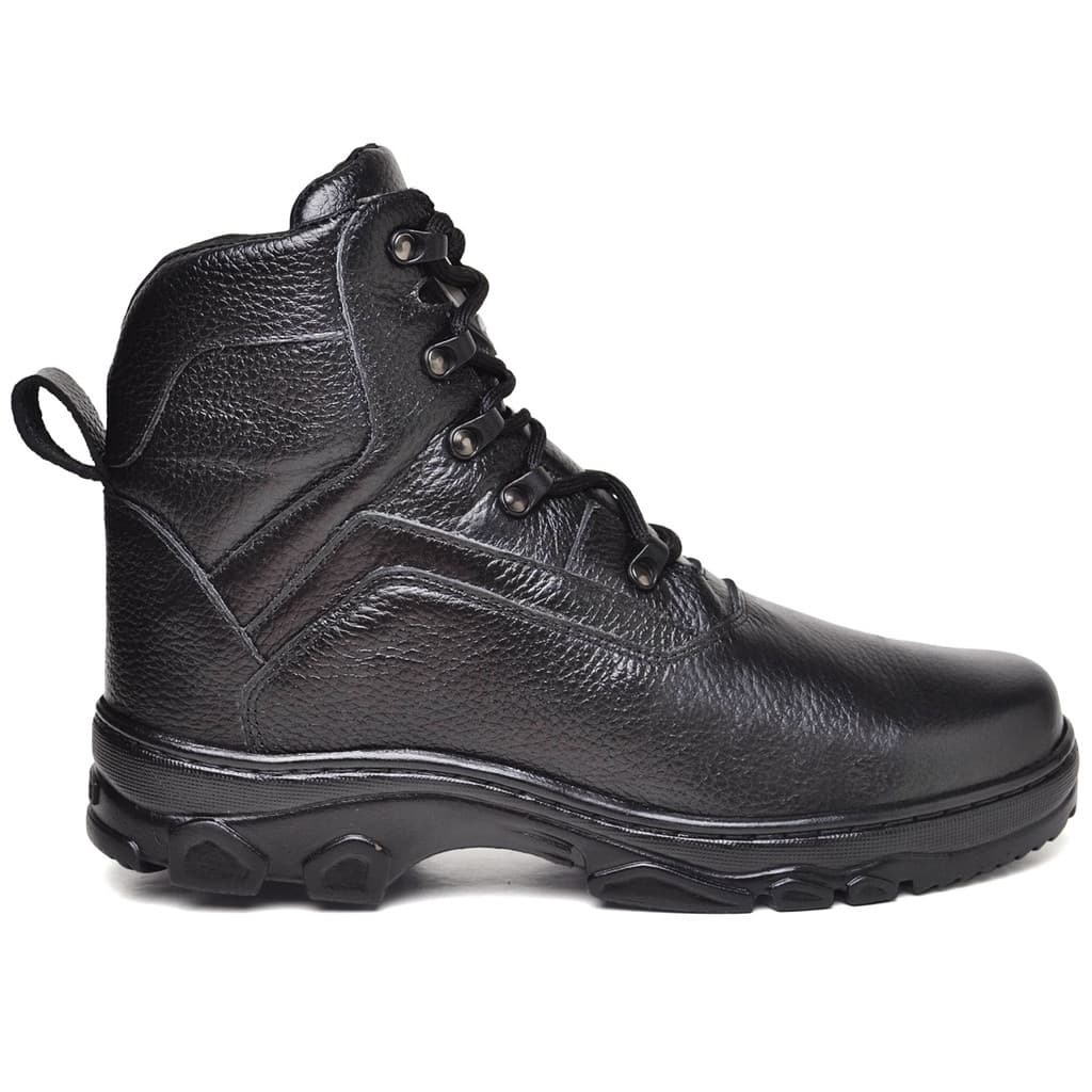 Bota Militar Coturno Masculino Couro Alta Durabilidade Estilo Operacional Conforto Diário