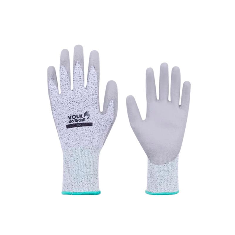 Luva CUT em PEAD com Revestimento Palmar em PU para Riscos Mecânicos e Térmicos C.A. 37266