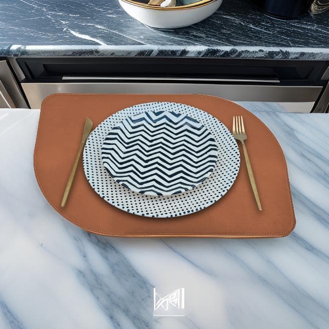 Souplat Kit Em Material Couro Sintético Lançamento Jogo Americano