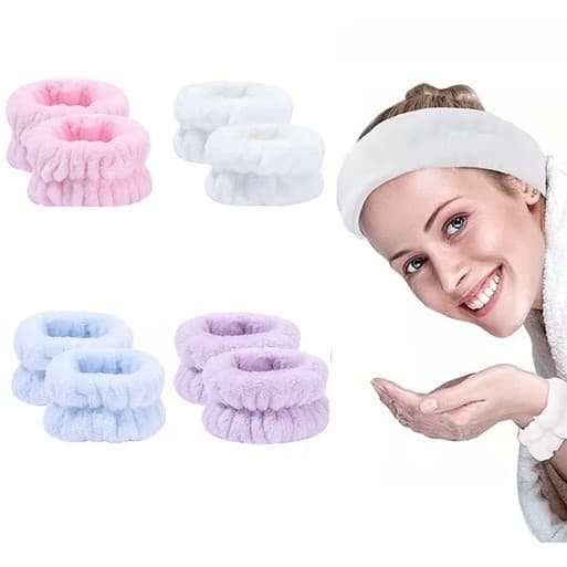 Toaha de Pulso Absorvente Skincare Evita Água nos Braços