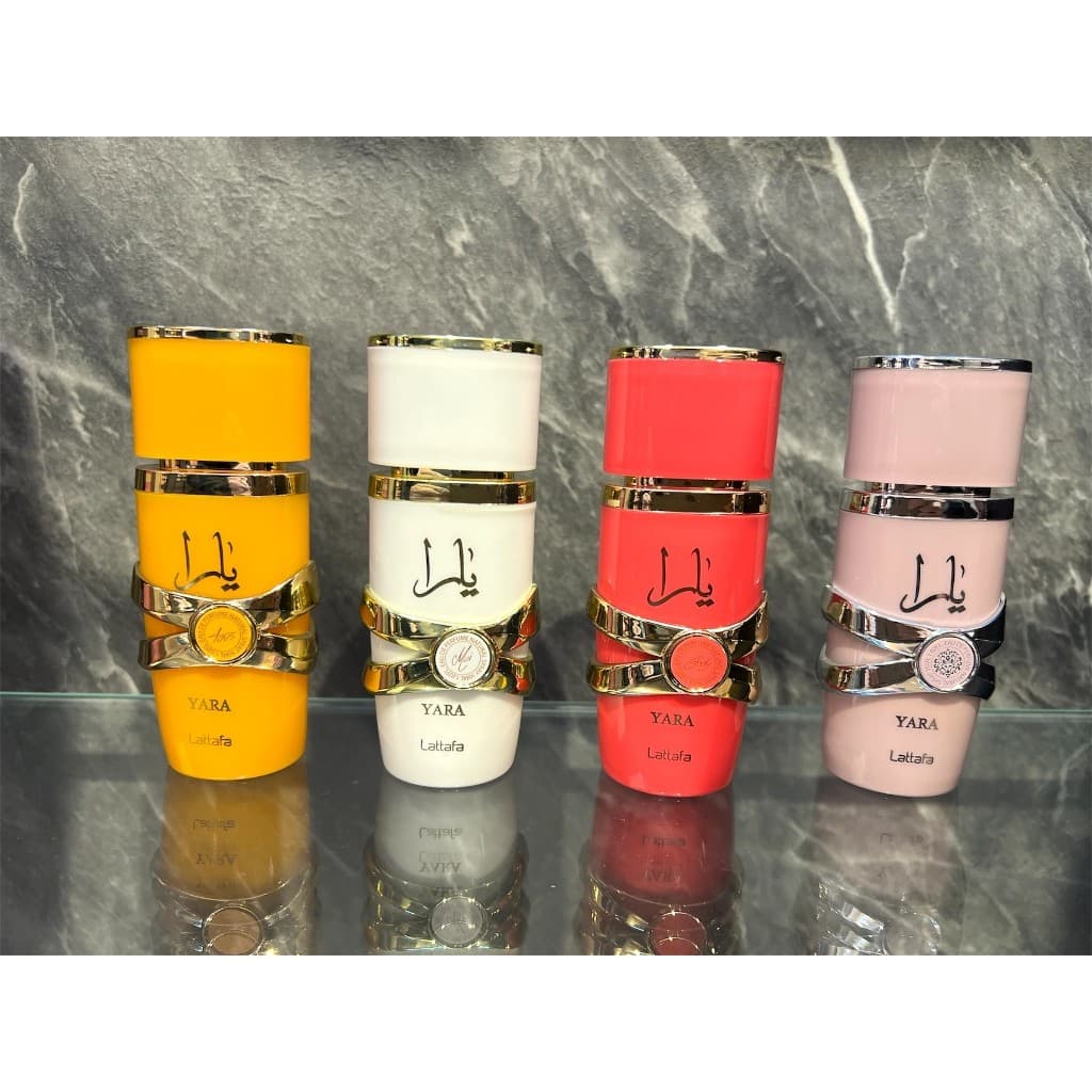Kit com 2 Perfumes Arabe Feminino  Yara O queridinho Presente Entrega rapida