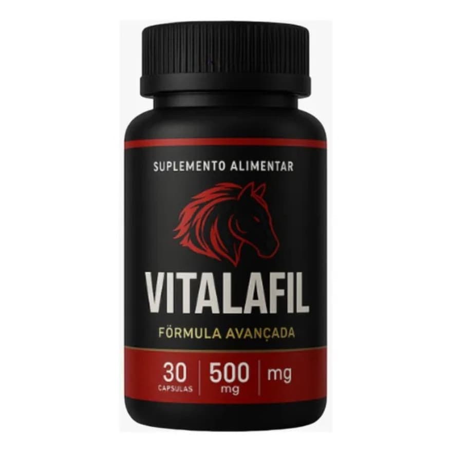 Vitalafil 30 Cápsulas Original - Mesmo Do Site Loja Oficial
