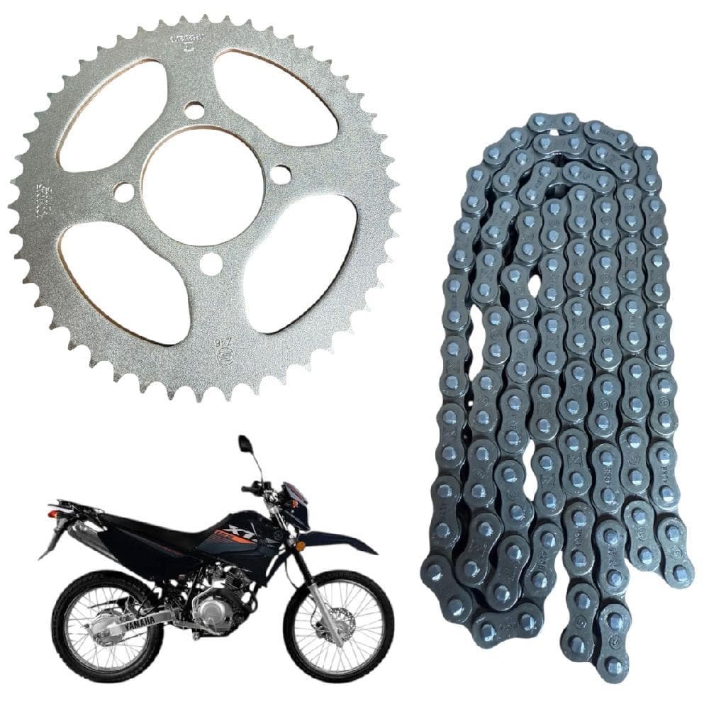 Kit Relação Xtz 125 2003 A 2016 - Corrente, Pinhão E Coroa