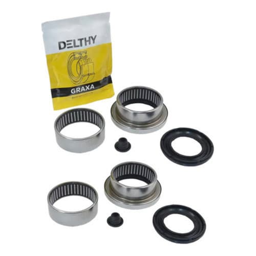 2 Kit De Rolamento Para O Eixo Traseiro 47mm Peugeot 206