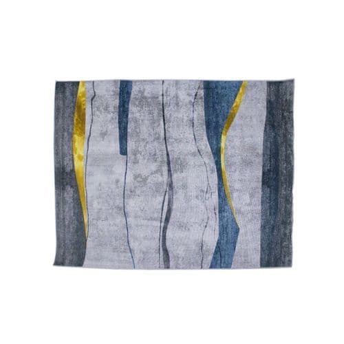 Tapete Premium Retangular 140x100cm Antiderrapante Macio Resistente Decoração Conforto Durabilidade