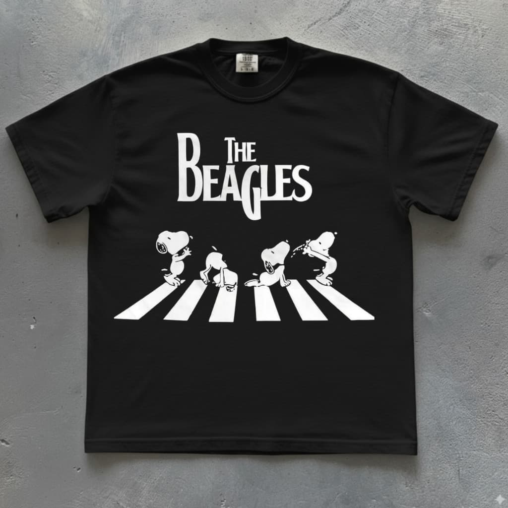 Camiseta The Beagles Snoopy  Regular  e Plus size