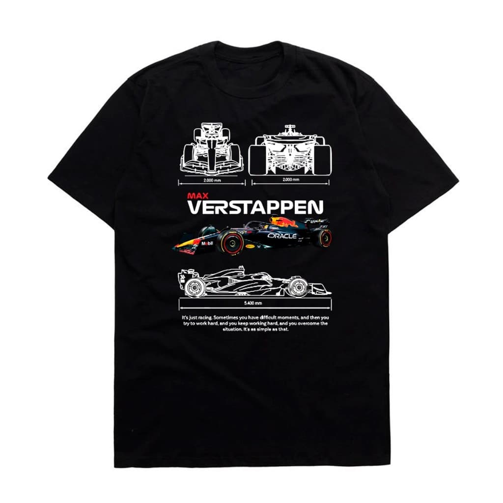 Camiseta Unissex 100% Algodão Max Verstappen F1 Dtf Louis Hamilton Ayrton Senna